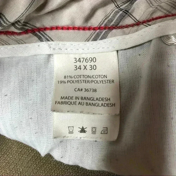 Kenneth Cole Reaction  Olive Dress Pants Size 34 - Picture 10 of 16